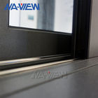 Алюминиевый Frameless пол CE сползая стеклянного окна к потолку сползая Windows