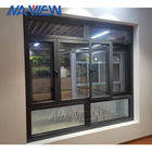 Окно изоляции жары современное сползая КАК 2208 стекел для офиса