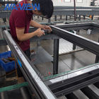 Панорамное окно ODM Naview OEM самое последнее энергосберегающее алюминиевое с решетками