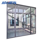 Окно Windows современного покрытия PVDF горизонтальное вертикальное алюминиевое